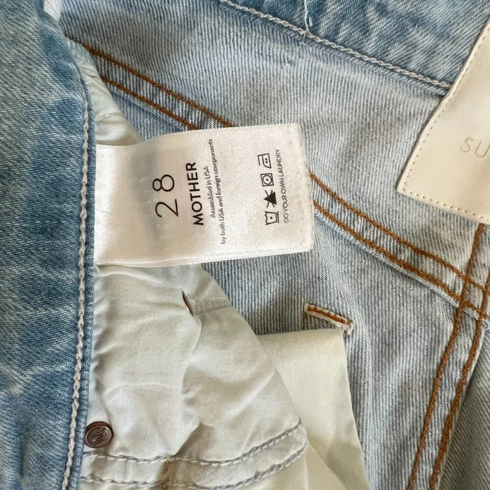 Mother The Tripper High Waisted Kick Flare Jeans size 28 - Picture 5 of 7